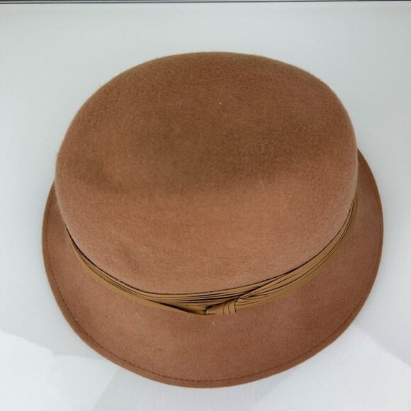 Lancaster 100% Wool Tan Women’s Hat Vintage WPL4384 main image 5